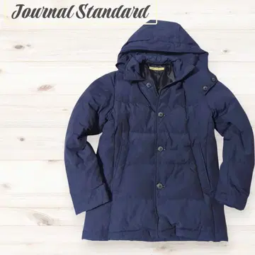 [ 저널 스탠다드 ] 다운 자켓 네이비 후드 L 사이즈