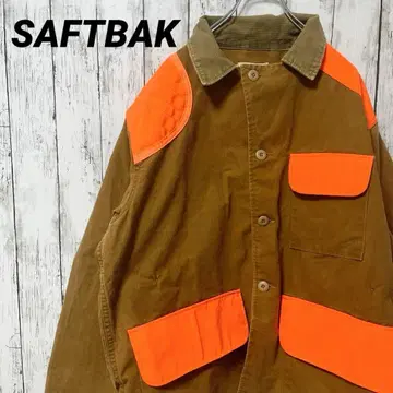 C2709 SAFTBAK 헌팅 자켓 덕지 브라운