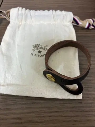 일비종떼 IL BISONTE 팔찌 짙은 갈색
