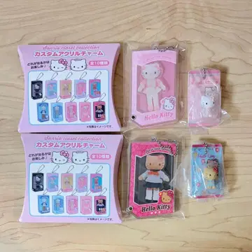 키티 시크릿 커스텀 아크릴 참 패키지 미니어처 컬렉션