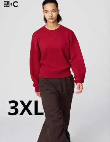 UNIQLO C 스무스 코튼 크루넥 스웨터