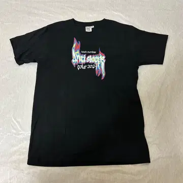 back number anti sleeps tour 2024 티셔츠