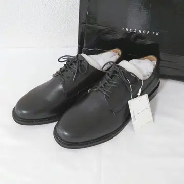 다케오 키쿠치 남성용 비즈니스 슈즈 끈 블랙 26.5cm 택 포함 상자