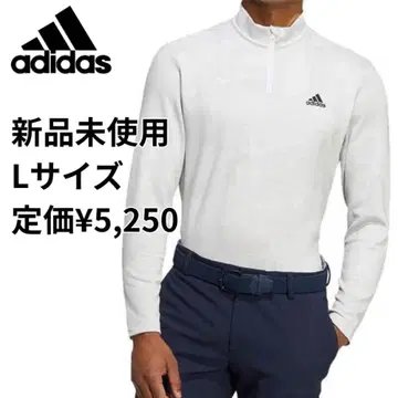 [ 미사용 새상품 ] 아디다스 골프 플리스 맨투맨 트레이닝복 L 사이즈