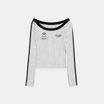 Bad Blood 스트라이프 긴팔 상의