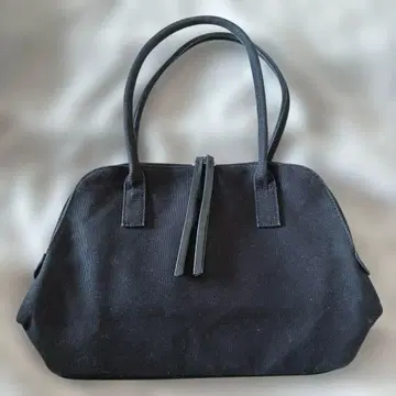 KEYUCA 원단 블랙 토트백