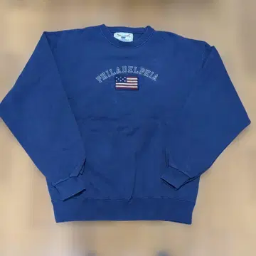 USA제 PHILADELPHGR 프린트 맨투맨 셔츠 사이즈 표기 L