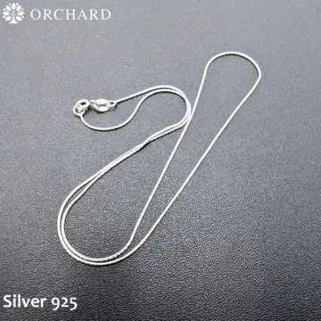 익명 배송/실버 925/목걸이 체인/스네이크/50cm