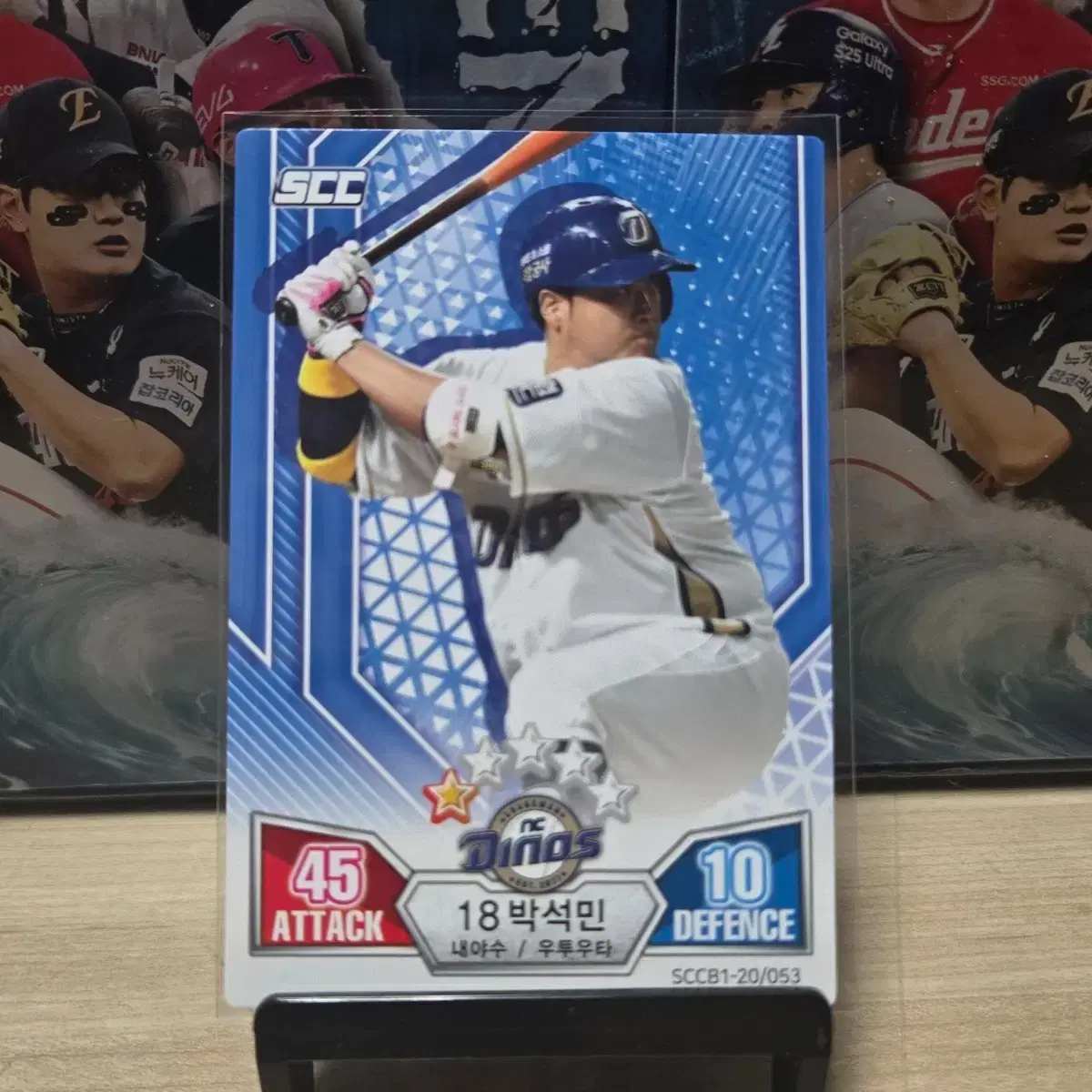 2019 scc kbo Regular 2 KTキム・ミン 印刷サイン 出品