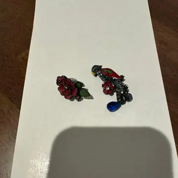 ANNA SUI 꽃과 새의 이어커프