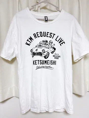 KETSUMEISHI 2023 KTM REQUEST LIVE 셔츠