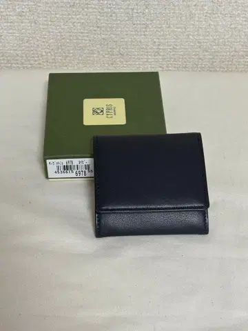 미사용 보관품 CYPRIS 키프리스 동전 지갑 네이비