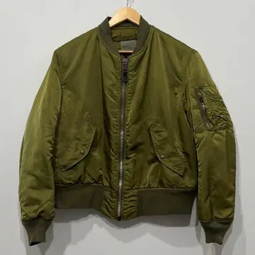 90s 미국 제 알파 그랜드 크루 안감 퀼팅 MA-1 M