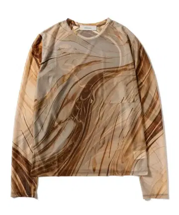 새상품 FUMIE TANAKA 후미에 타나카 / sheer long T