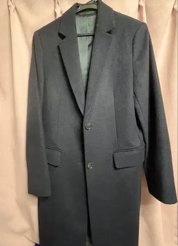 [ 새상품급 ] 유니클로 울 캐시미어 체스터 코트