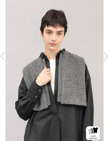 택 포함 새상품 [ SACRA 사쿠라 ] 보아 푸들 퍼 베스트