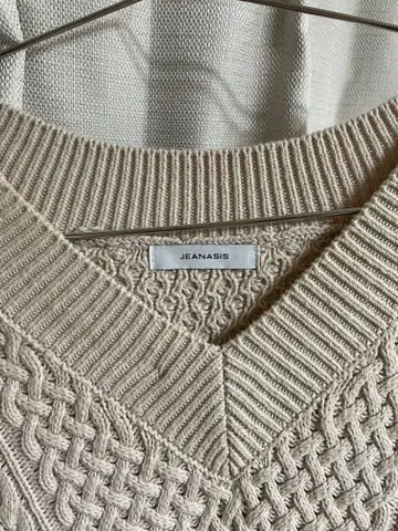 [지나시스 JEANASIS] 니트 원피스 V넥