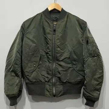 80s 90s 미국제 알파 그랜드 크루 퀼팅 MA-1 S