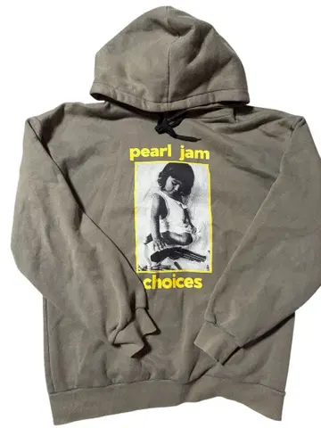 펄잼 choices 후디 밴딩