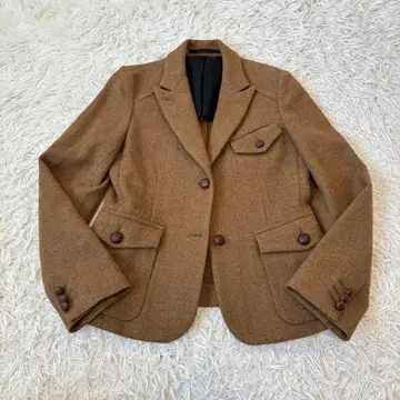 MARGARET 마가렛호웰 해리스 트위드 자켓 호두 단추