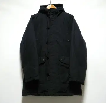 새상품급 무인양품 후드 부착 하프 코트 다운 코트 다운 자켓 남성용 S