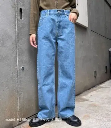 미사용 새상품 차오패닉 티피 스타일업 스트레이트 데님