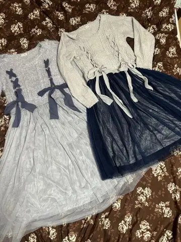 엑시즈팜 원피스 2벌 세트