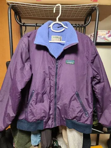 90's 빈티지 L.L.Bean 안감 플리스 자켓 남성용 M