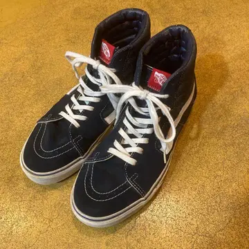 Vans SK8HI 네이비 데님 하이컷 스니커즈 28cm