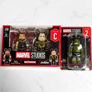 MARVEL STUDIOS BE@RBRICK 마이티 토르 헐크
