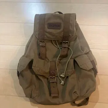 고션 럭색 L 올리브 브라운