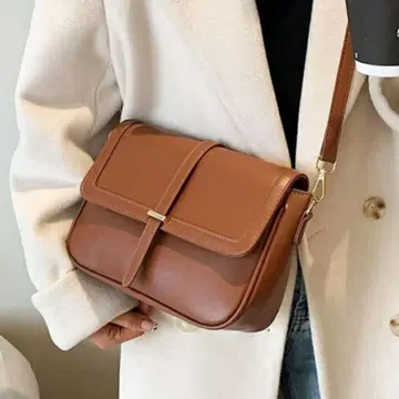 경량 비즈니스 캐주얼 빈티지 디자인 플랩 스퀘어 백