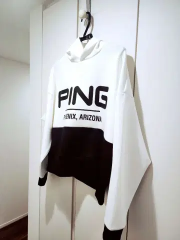 [거의 새상품] PING 골프 후드티