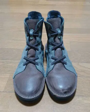 가죽 하이컷 부츠