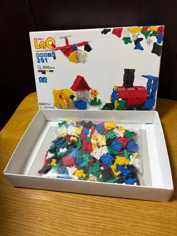 LaQ 라큐 미개봉 베이직 201 350피스 책자 포함