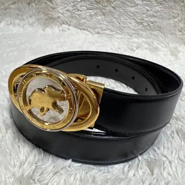 새상품급 헌팅월드 벨트 블랙 x 골드