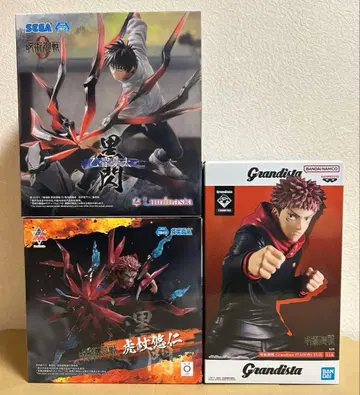 주술회전 프라이스 피규어 3종 세트