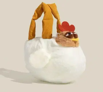 닭 모양 토트백