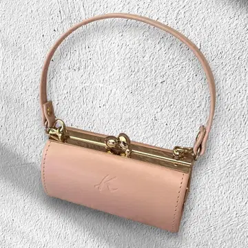 키타무라 코인 케이스 소품함 가마구치 핑크