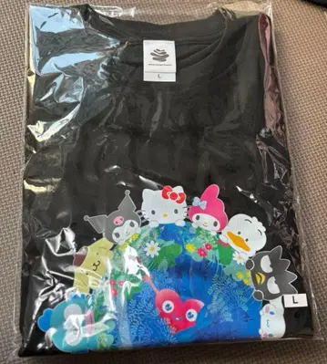 요코하마 꽃박람회 산리오 뚱크뚱크 T셔츠 L 사이즈