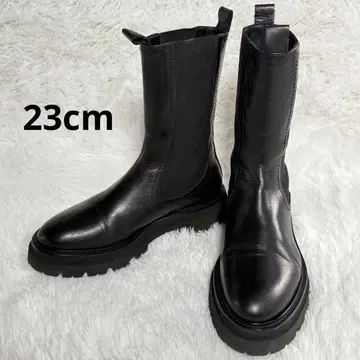 인기 파스쿠치 숏부츠 미들 기장 사이드 고어 첼시 부츠