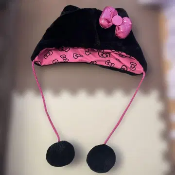 [레어] 유니버셜 USJ 모자 고양이 귀 햇 헬로키티 디자인