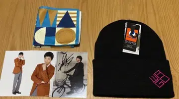 와고 신이치 브로마이드 니트 모자 타월 산리오 남자 오리지널 굿즈