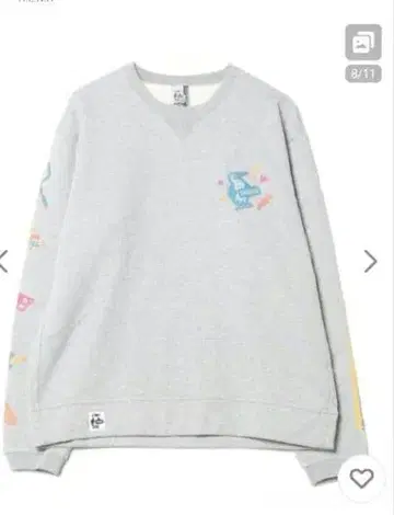 CHUMS 맨투맨 트레이닝복