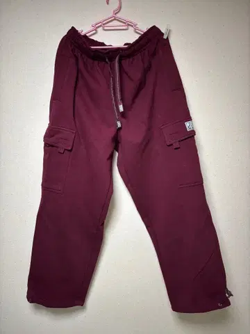 PRO CLUB 마룬 카고 팬츠 L 사이즈