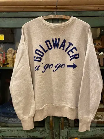 WAREHOUSE 웨어하우스 맨투맨 양면 프린트 플로키 42