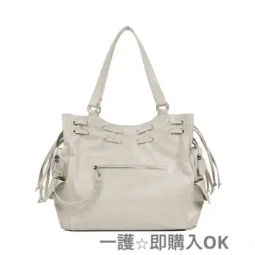 Deinet 베이지색 숄더백 대용량