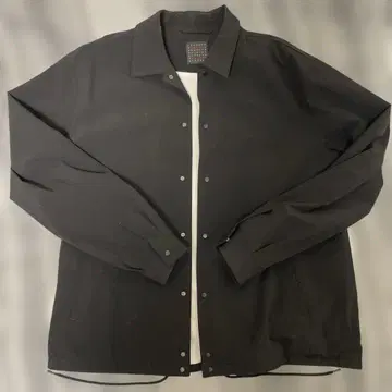 블랙 나일론 자켓 SENSE OF PLACE