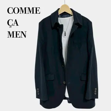 COMME CA MEN 울 코트 울 자켓 캐시미어 혼방