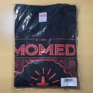 MOMED T셔츠 블랙 레드 (XL)